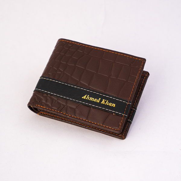 Custom Name wallet | Cufflinkswala | Gift for him 