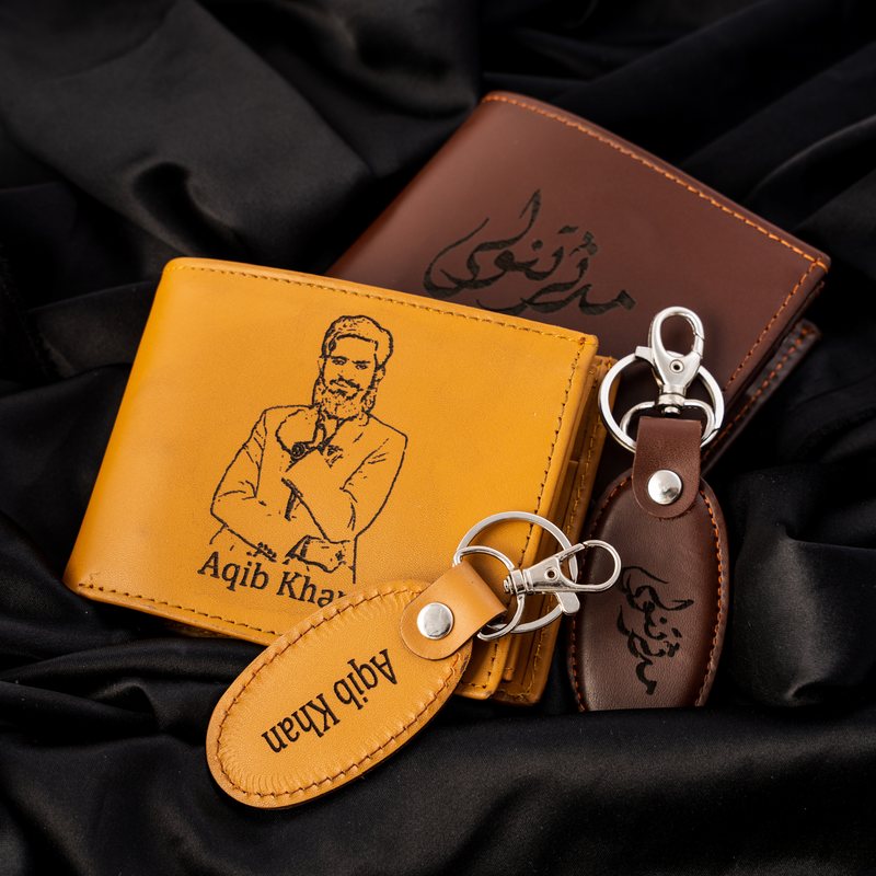 Photo Wallet | Genuine Leather Accessories | Gift for him | Cufflinkswala